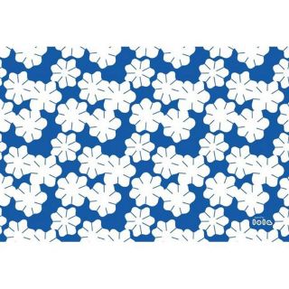 Placemat-Bloemen-wit-blauw-tafelzeil-Lola-makkelijk-wasbaar