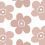 Nappe tBig Flower Rosewood