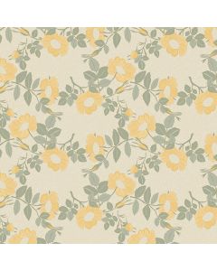 tafelzeil-captain-cook-wildflowers-oyster-bloemen-geel-groen-roos-afwasbaar