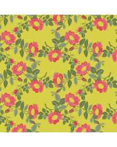 captain-cook-tafelzeil-160cm-groen-geel-roos-wildflowers-bloemen-natuur-lente