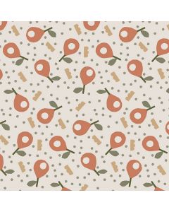 captain-cook-tafelzeil-160cm-speels-afwasbaar-peren-fruit-papaya-rood-roos-zomer