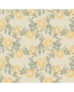 captain-cook-tafelzeil-160cm-wildflowers-oyster-geel-groen-roos-bloemen-natuur-fris